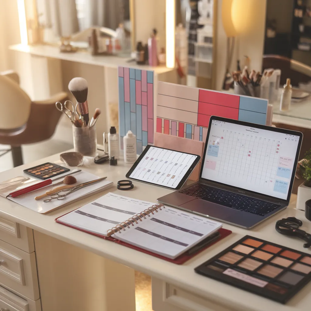 Salon Brand Content Calendar Planner - Image 2