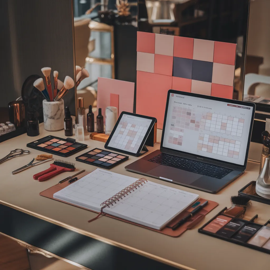 Salon Brand Content Calendar Planner - Image 3